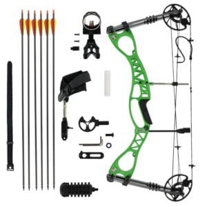 Компаунд лък DRAKE Pathfinder Complete, Green, 40-65 lbs, 320 fps